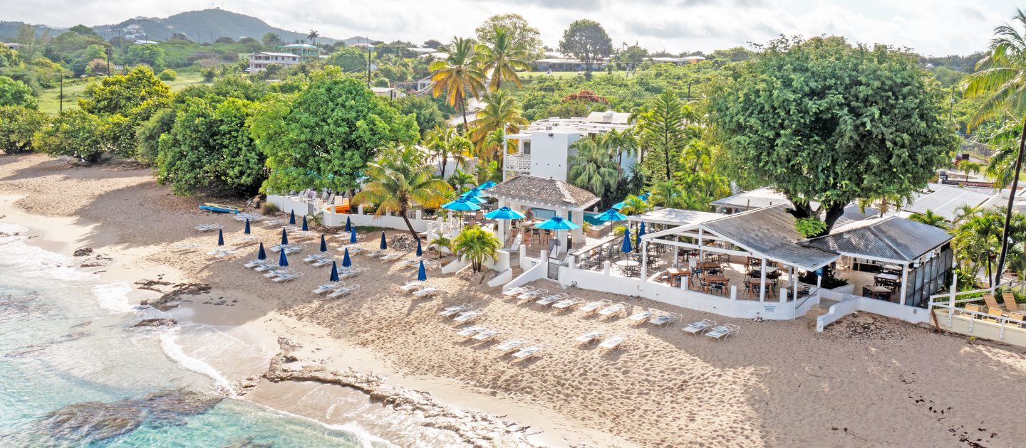 feat sand castle on the beach aerial beach