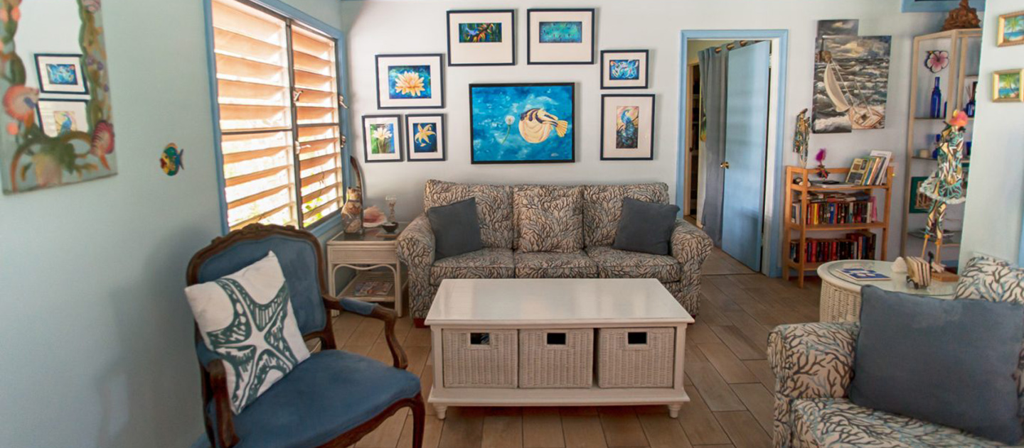 ad caribbean breeze vacation rentals remodeled living room